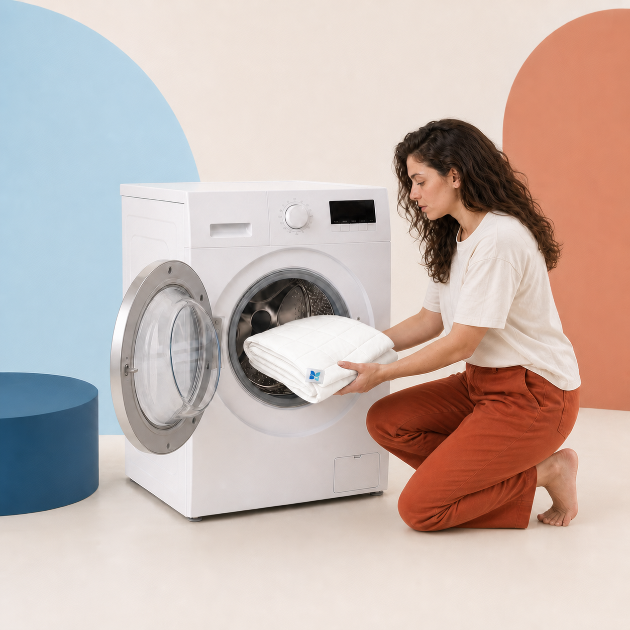 Lavage en machine — Blanc